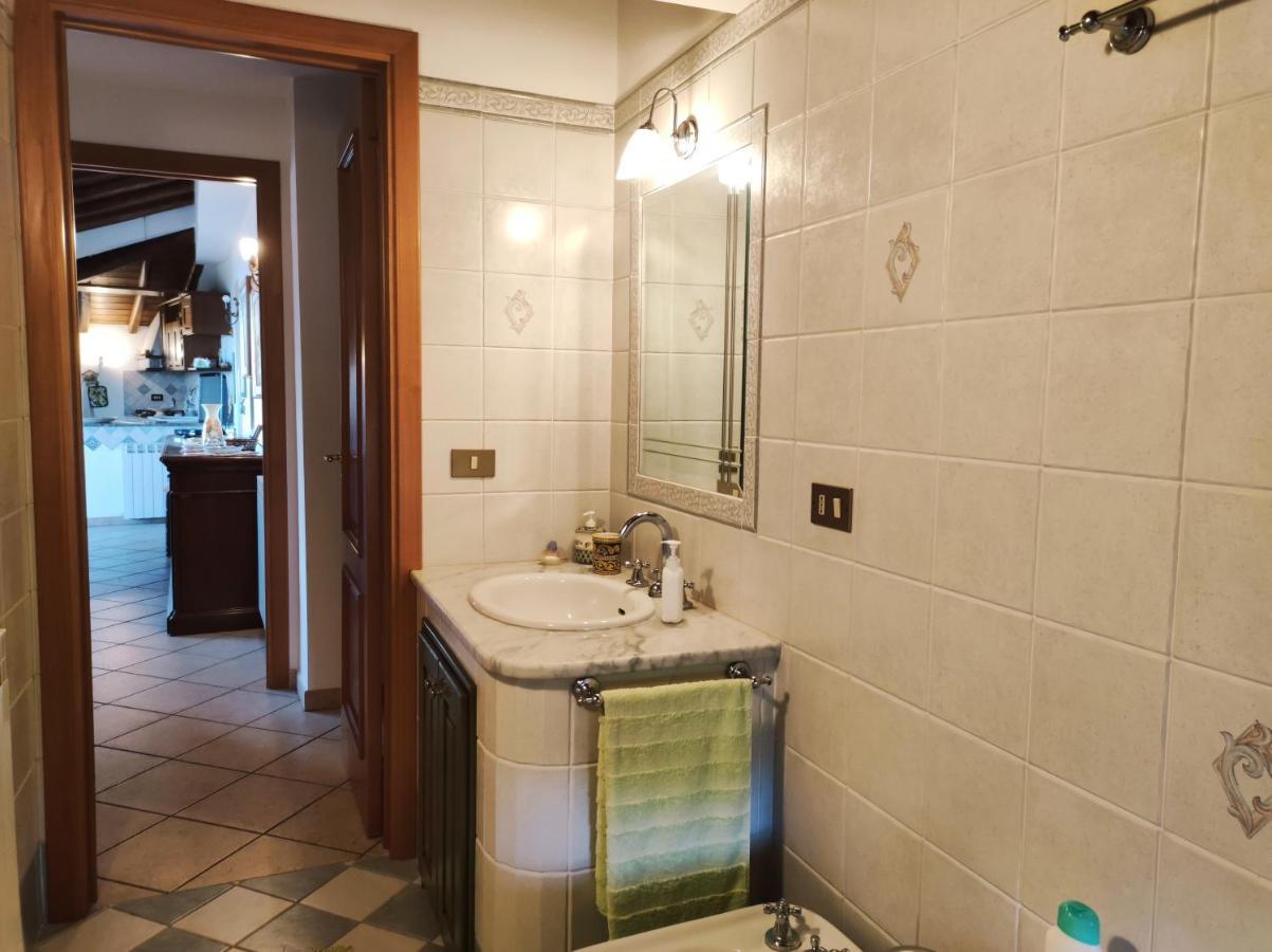 La Panoramica Apartment Gallodoro Bagian luar foto